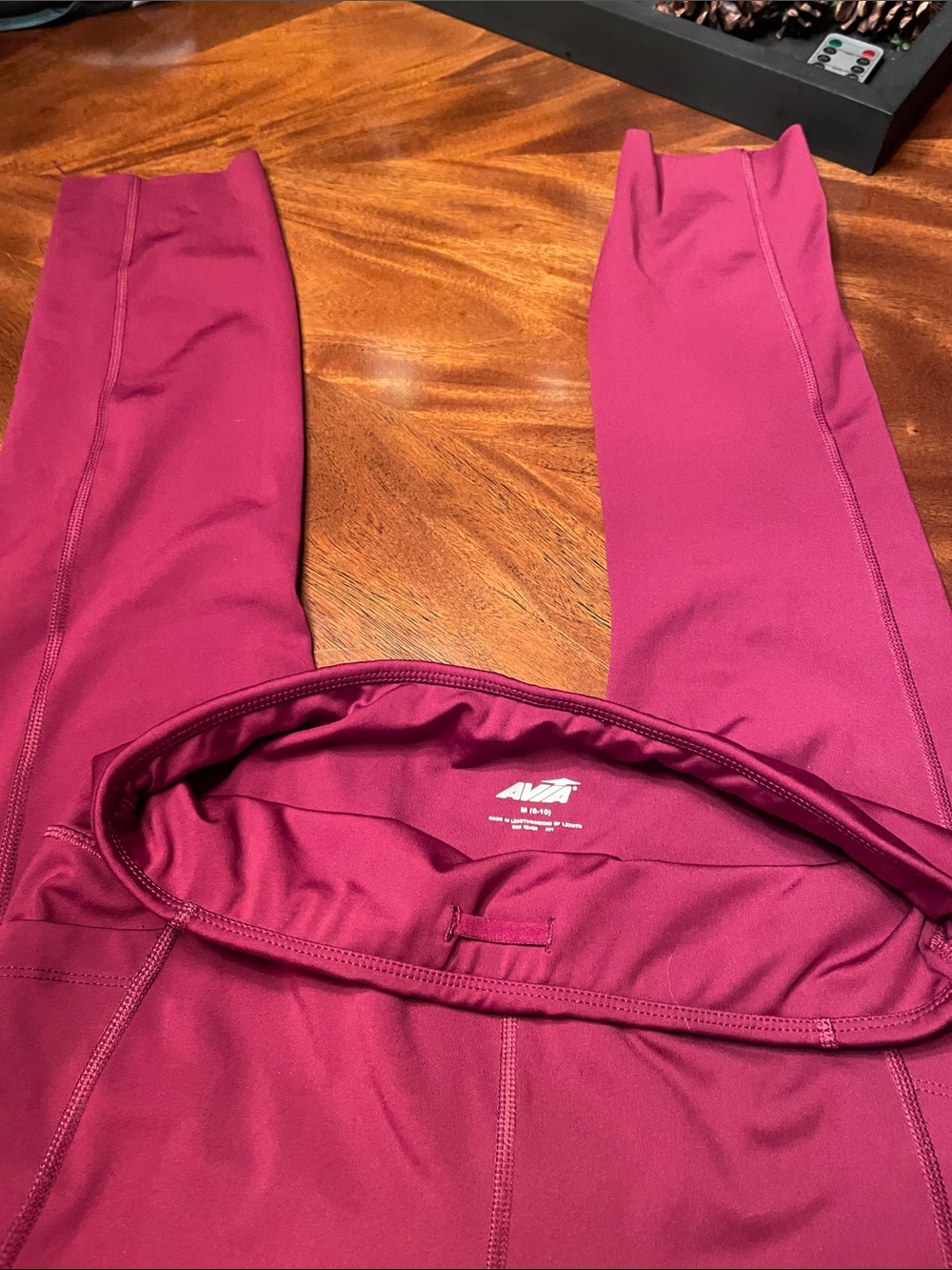 Avia Women's Magenta Active Leggings